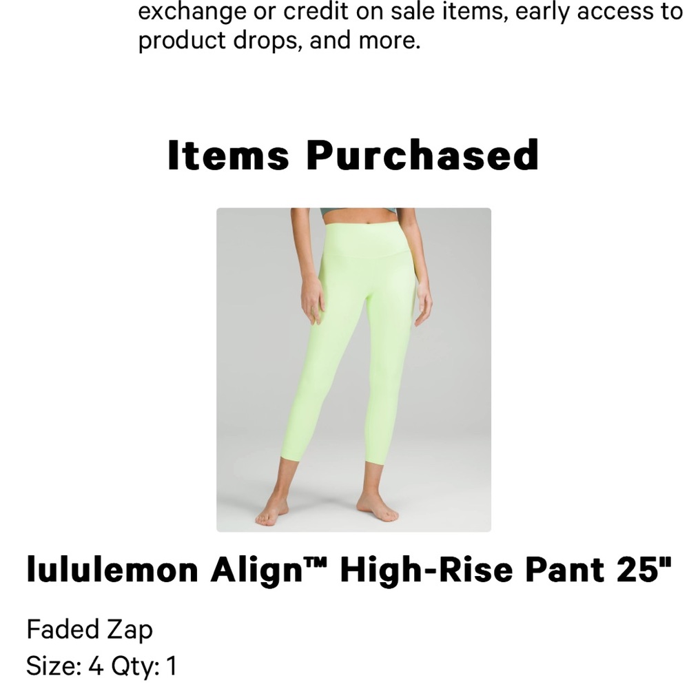Lululemon align leggings